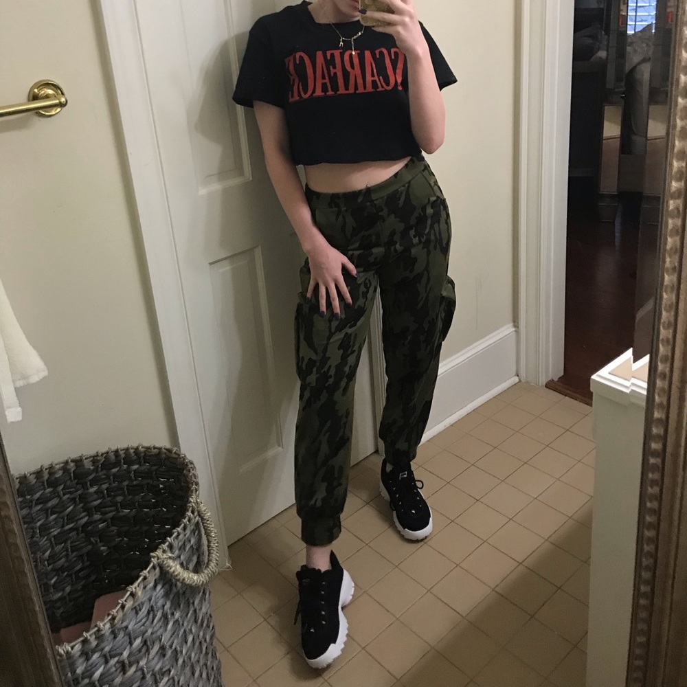 Don’t Hide Away Camo Joggers